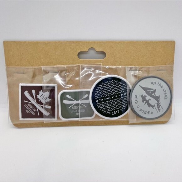 Hudson's Bay Company Other - Hudson's Bay Commemorative Canoe patches Canada Set of 4- New in pkg